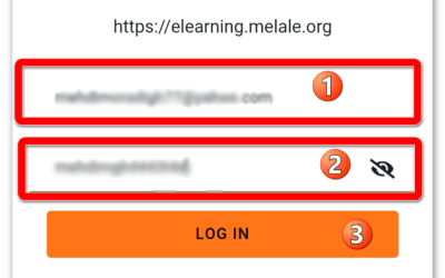 آموزش نحوۀ استفاده از اپلیکیشن موبایل سامانهٔ مدیریت آموزش ملل (Moodle)