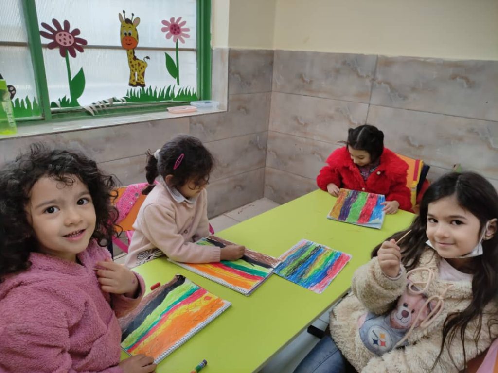 نقاشی در پیش دبستانی