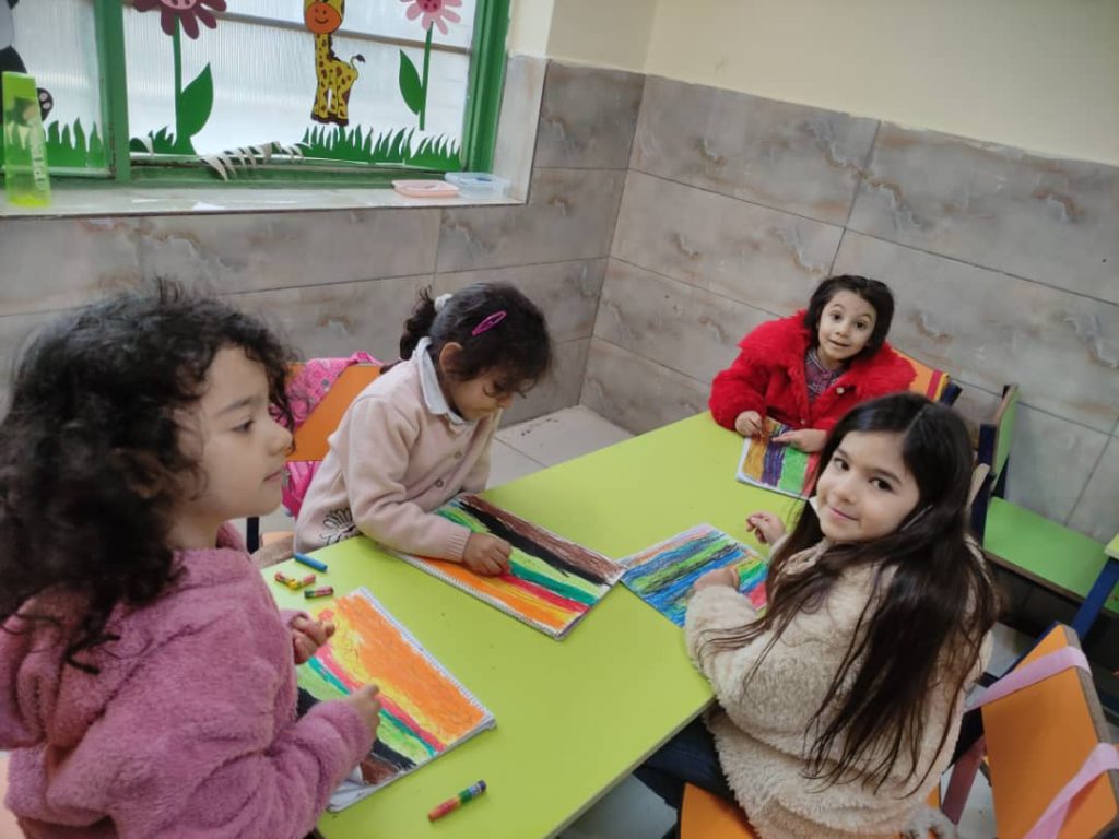 نقاشی در پیش دبستانی