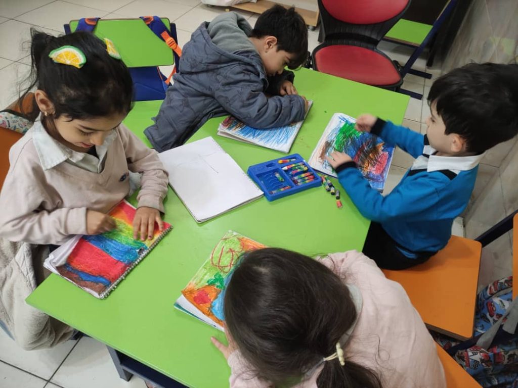 نقاشی در پیش دبستانی