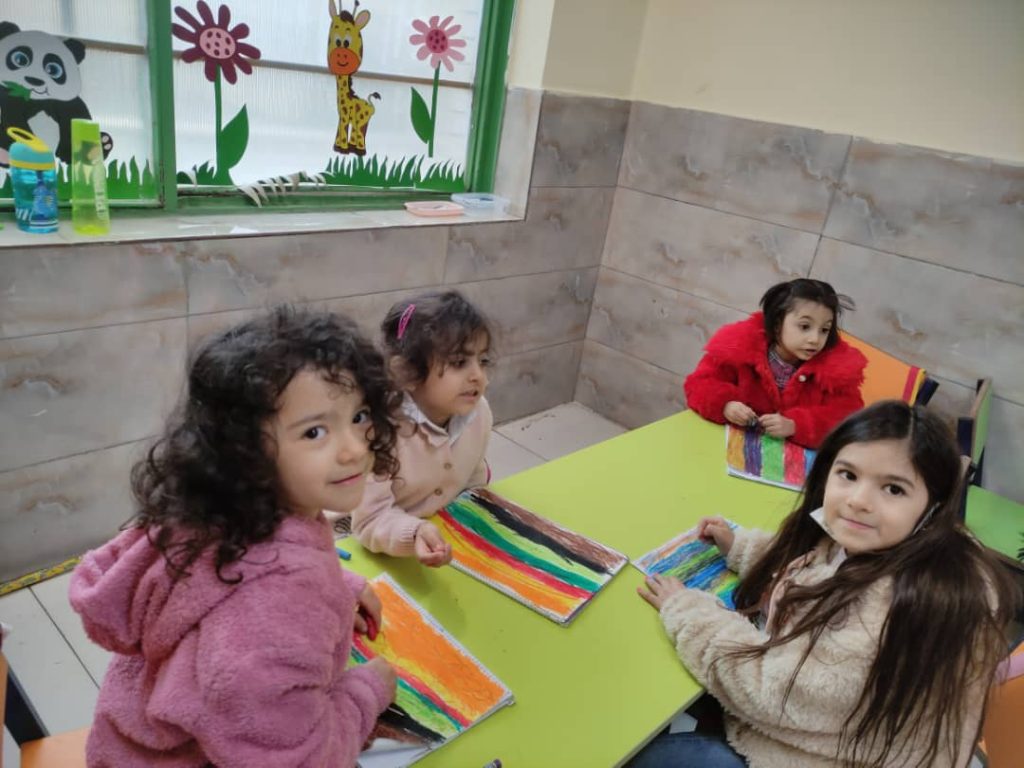نقاشی در پیش دبستانی