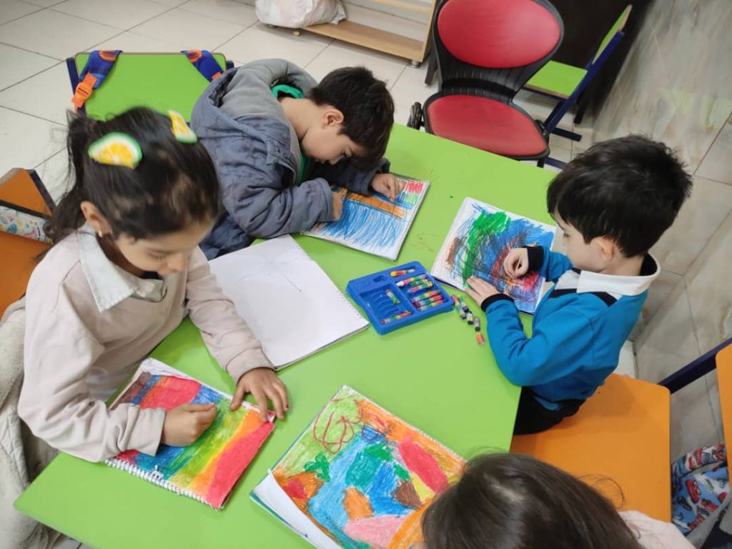 نقاشی در پیش دبستانی