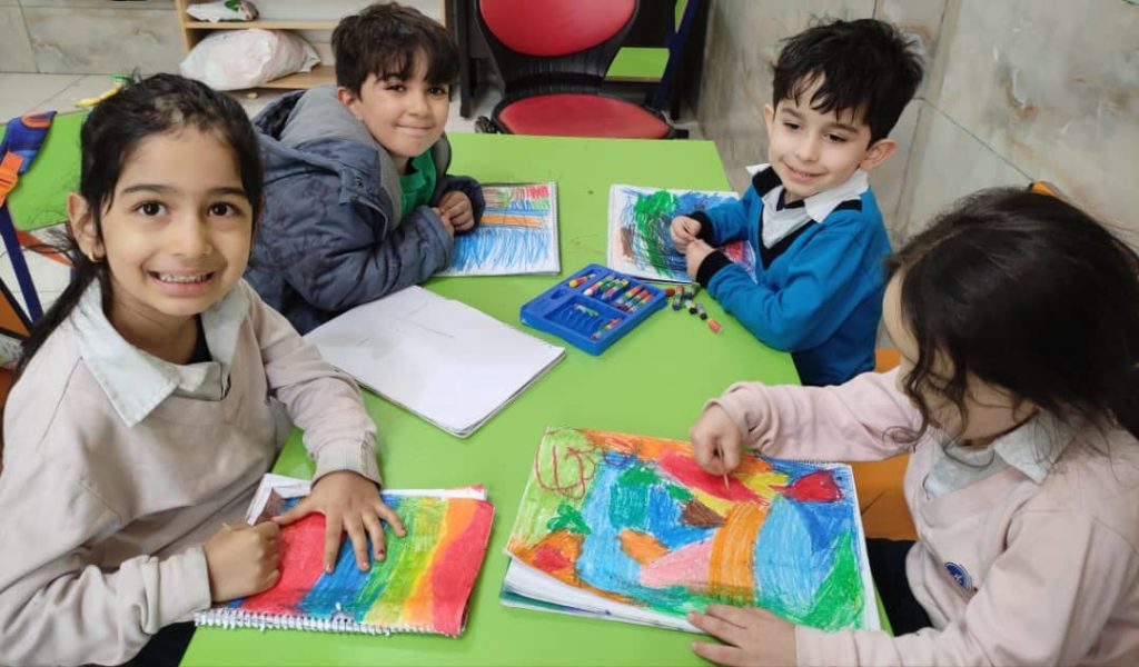 نقاشی در پیش دبستانی