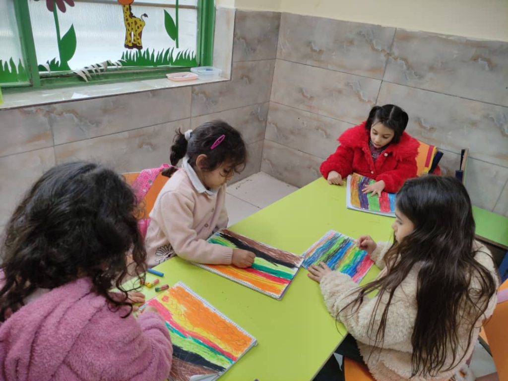 نقاشی در پیش دبستانی