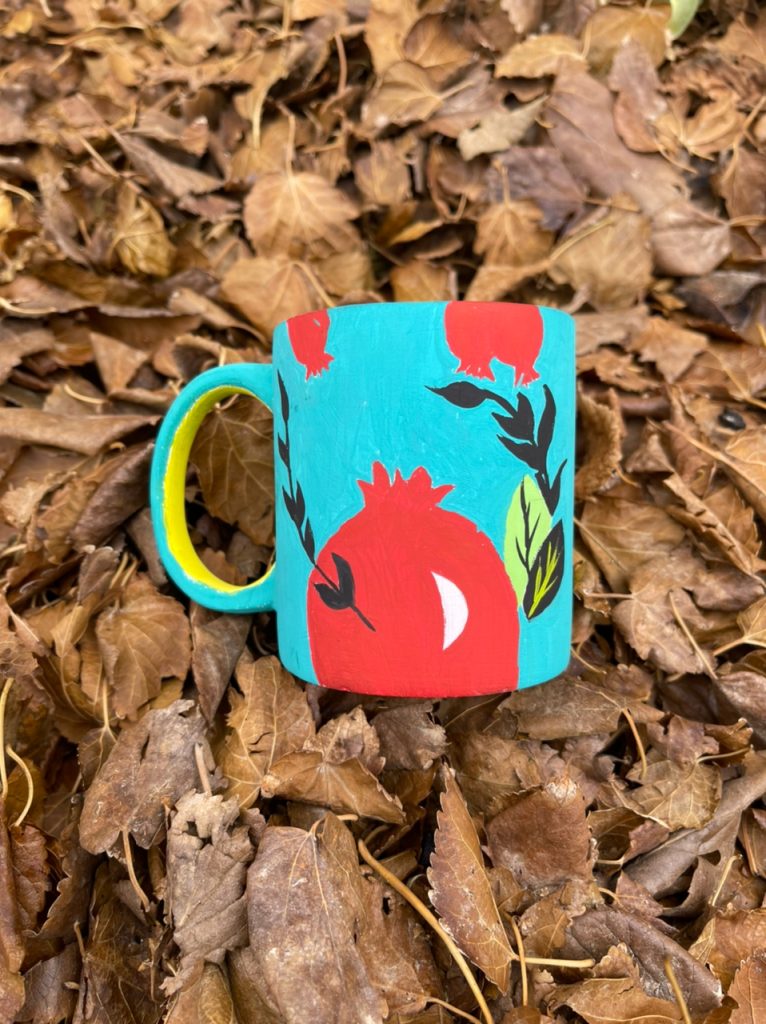 آثار هنری دانش‌آموزان به مناسبت یلدا