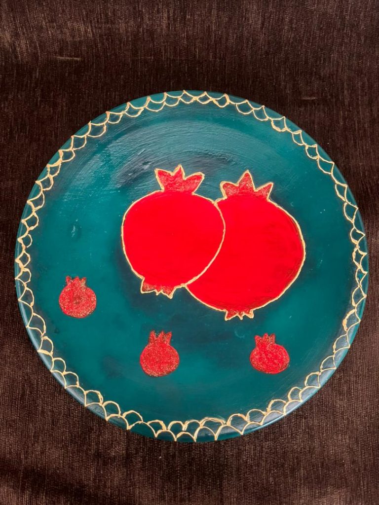 آثار هنری دانش‌آموزان به مناسبت یلدا